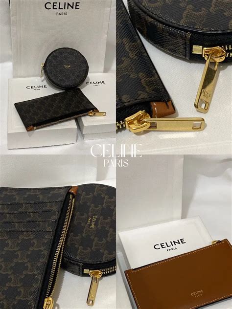 celine quilted coin purse|celine card holders.